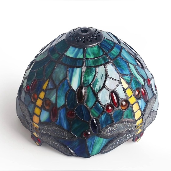 Tiffany Style Dragonfly Lamp NWT - Picture 4 of 7